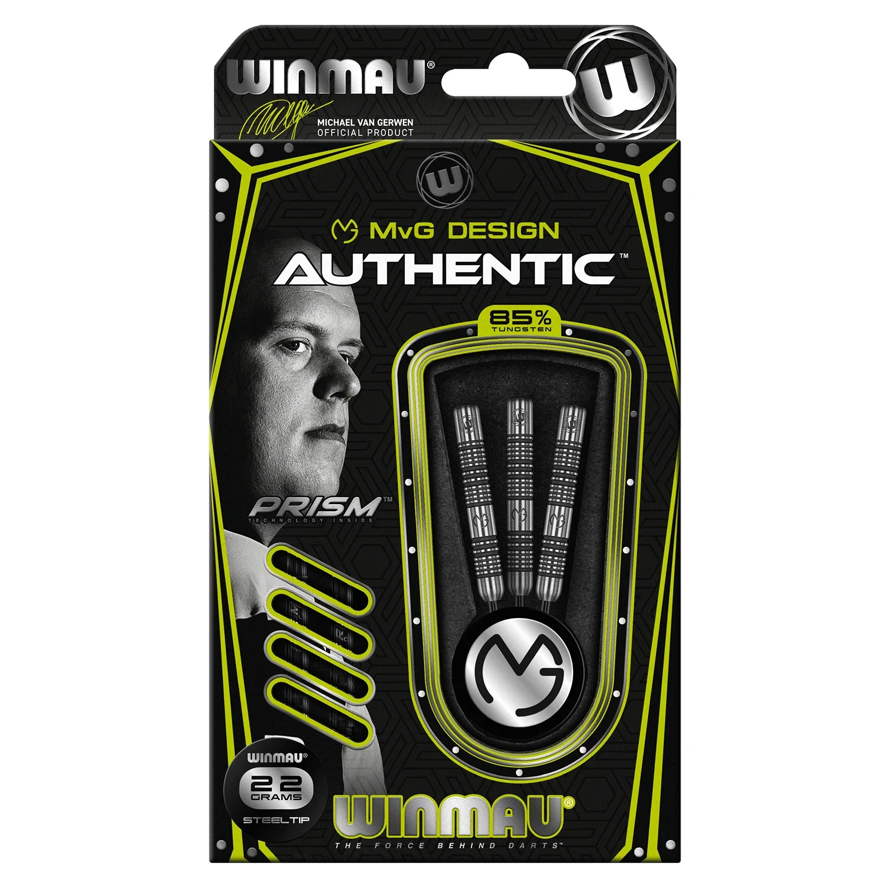 Winmau MvG Michael Van Gerwen Authentic 24g Darts - Image 2