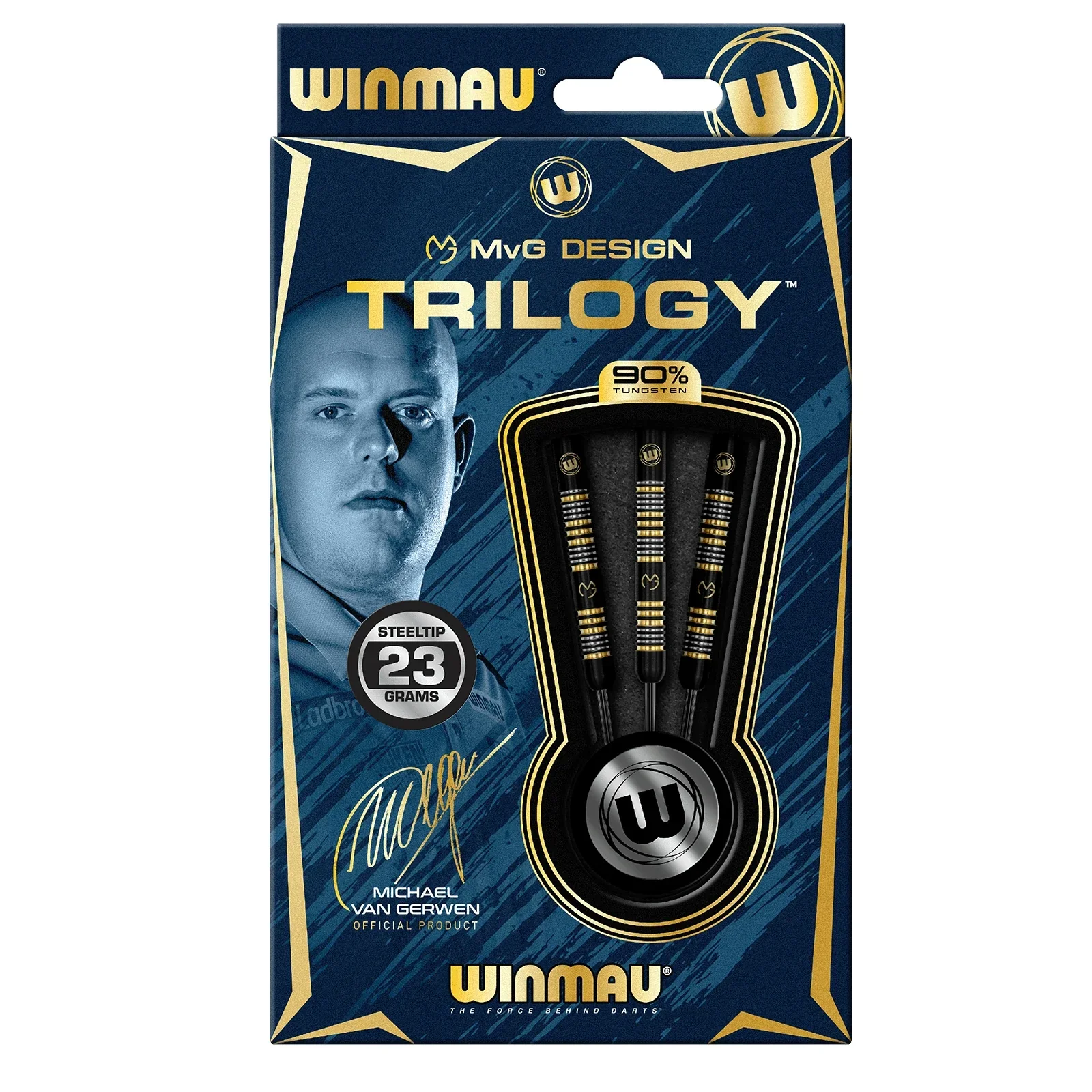 Winmau MvG Michael Van Gerwen Trilogy 21.5g Darts - Image 3