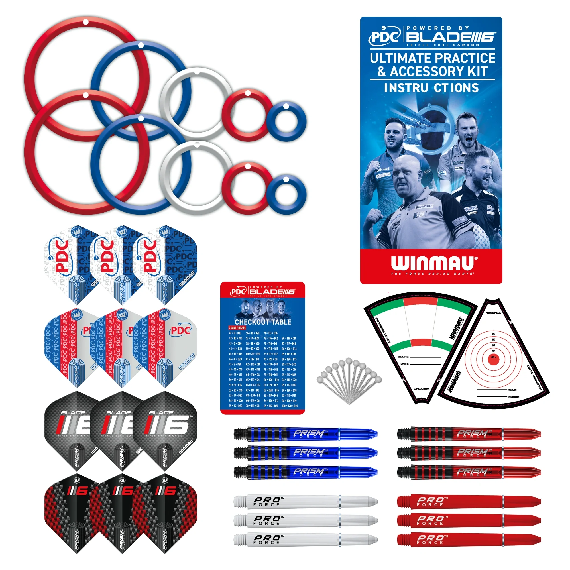 Winmau PDC Ultimate Practice & Accessory Kit - Image 2