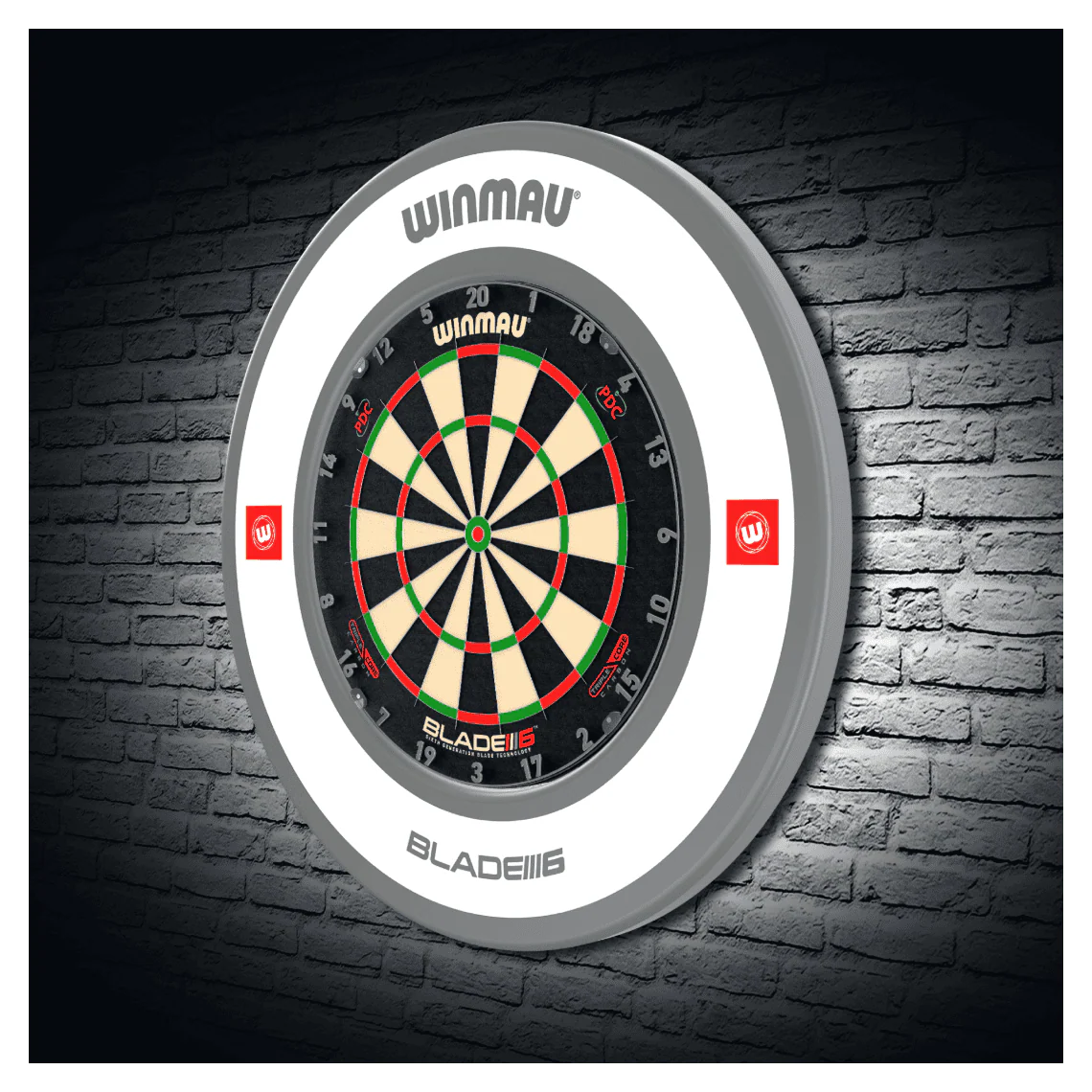 Winmau Pro-Line 1.0 White Dartboard Surround - Image 7