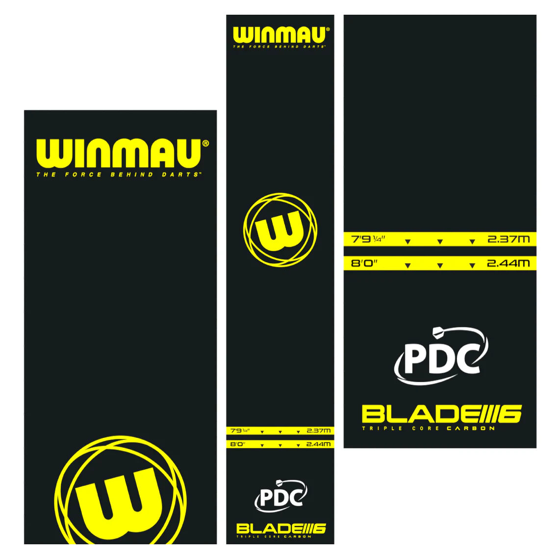 Winmau Pro Zone Essential PVC Dart Mat - Image 3