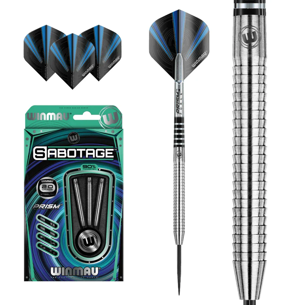 Winmau Sabotage 20g Darts - Image 3