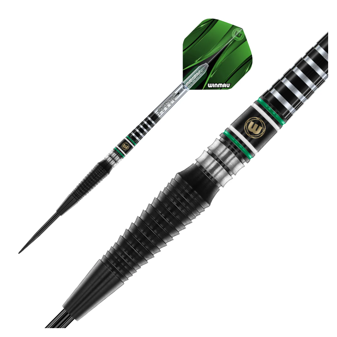 Winmau Sniper Black 90% Tungsten Steel Tip Darts 23g - Image 2