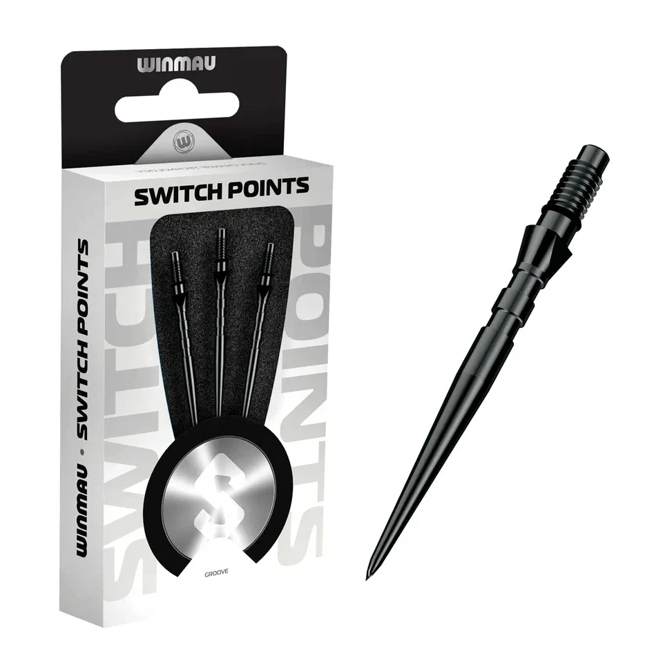 Winmau Switch Point Groove Black - Image 5