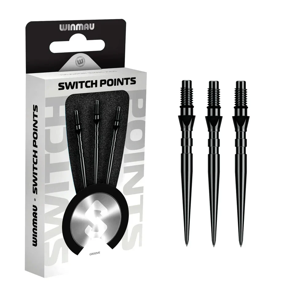 Winmau Switch Point Groove Black - Image 6
