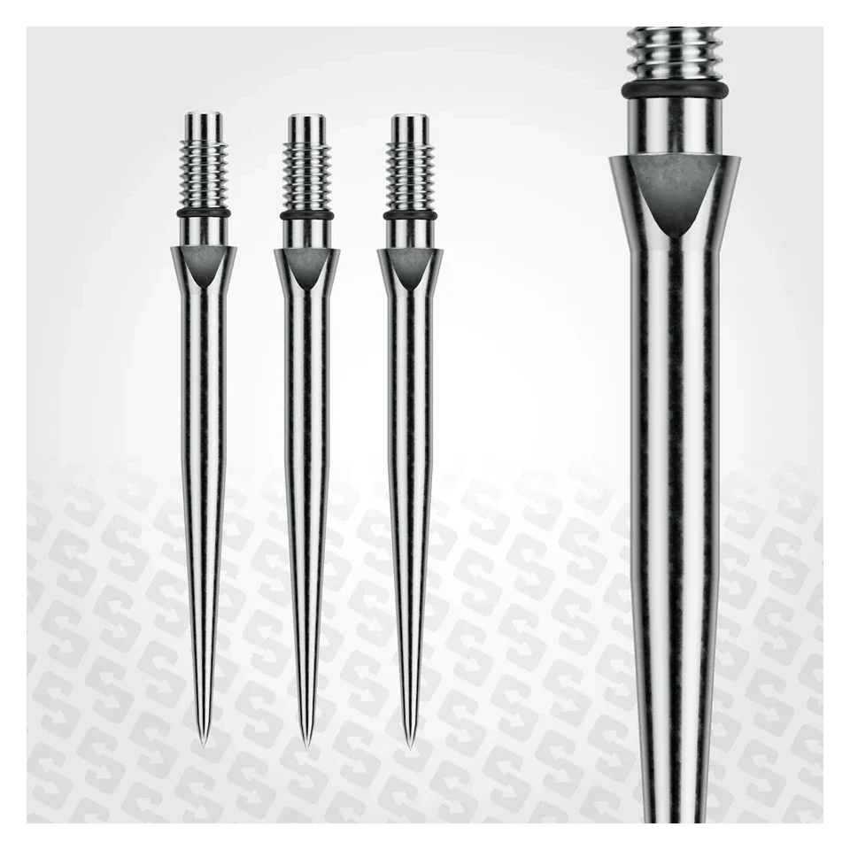 Winmau Switch Point Smooth Silver Effect - Image 2