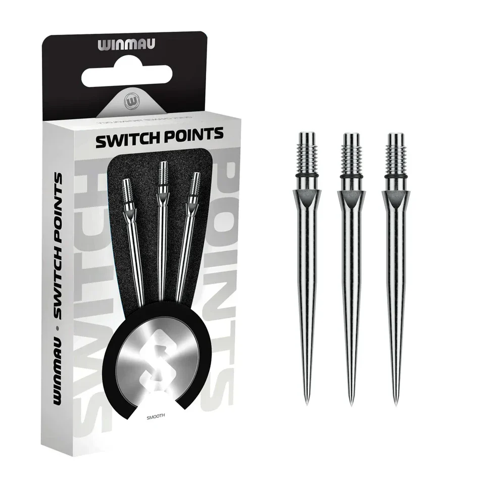 Winmau Switch Point Smooth Silver Effect - Image 4
