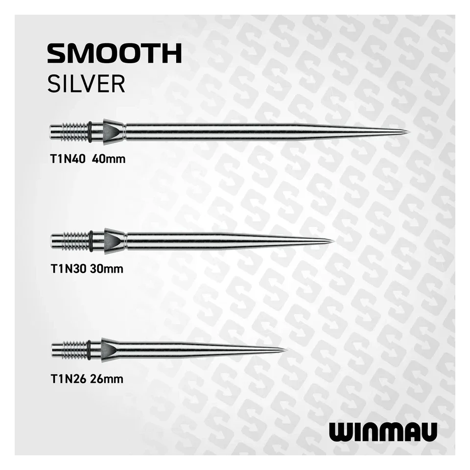 Winmau Switch Point Smooth Silver Effect - Image 6