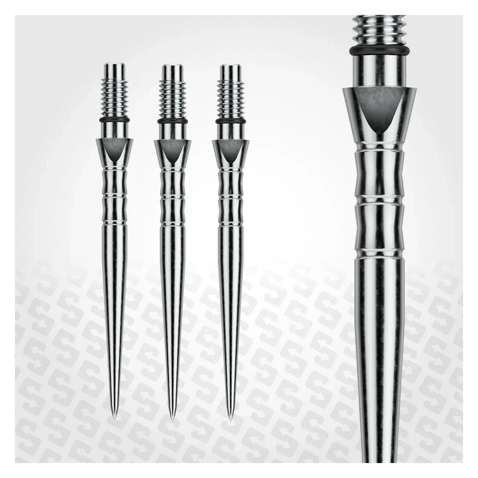 Winmau Switch Point Wave Silver Effect - Image 2