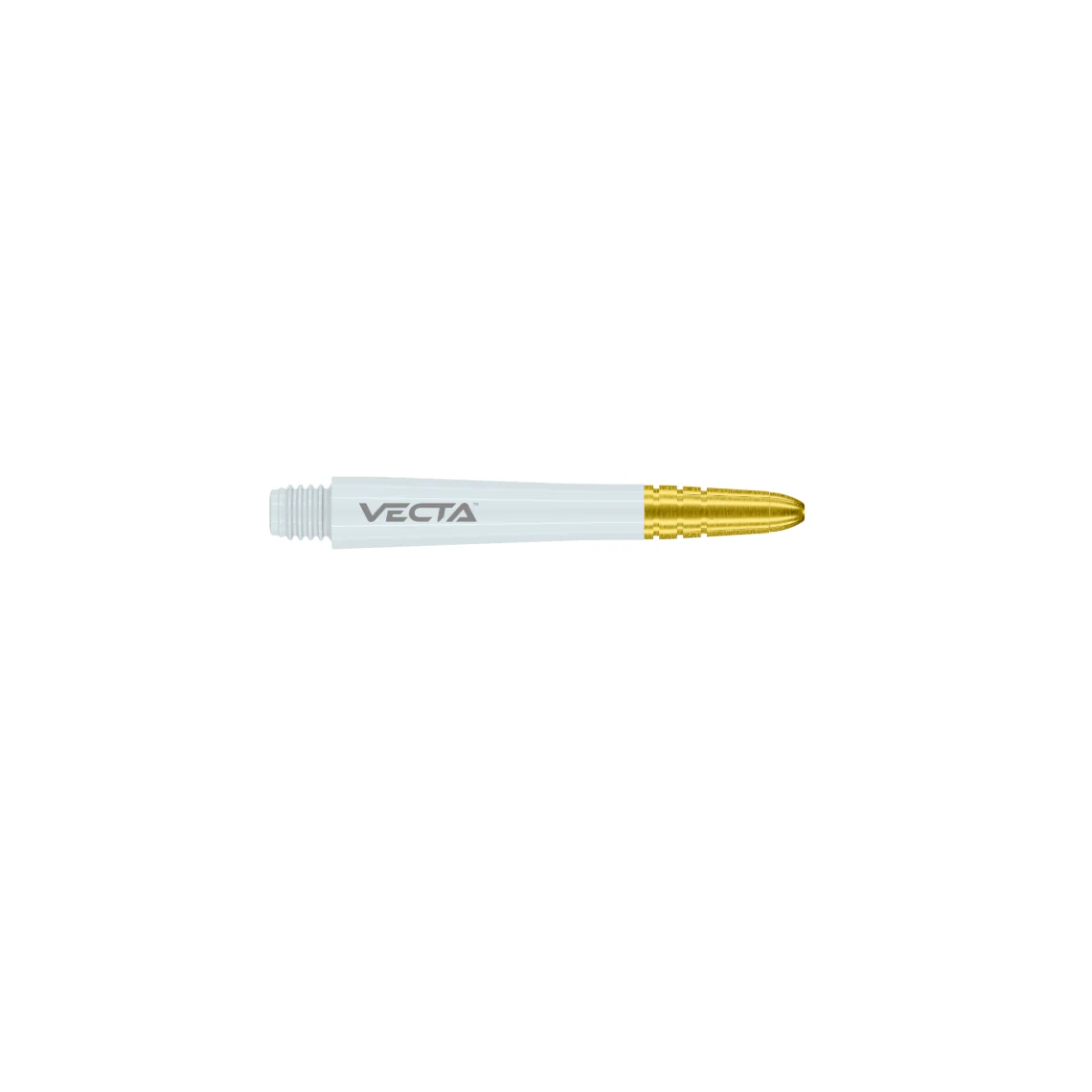 Winmau Vecta White/Gold Dart Shaft - Image 2