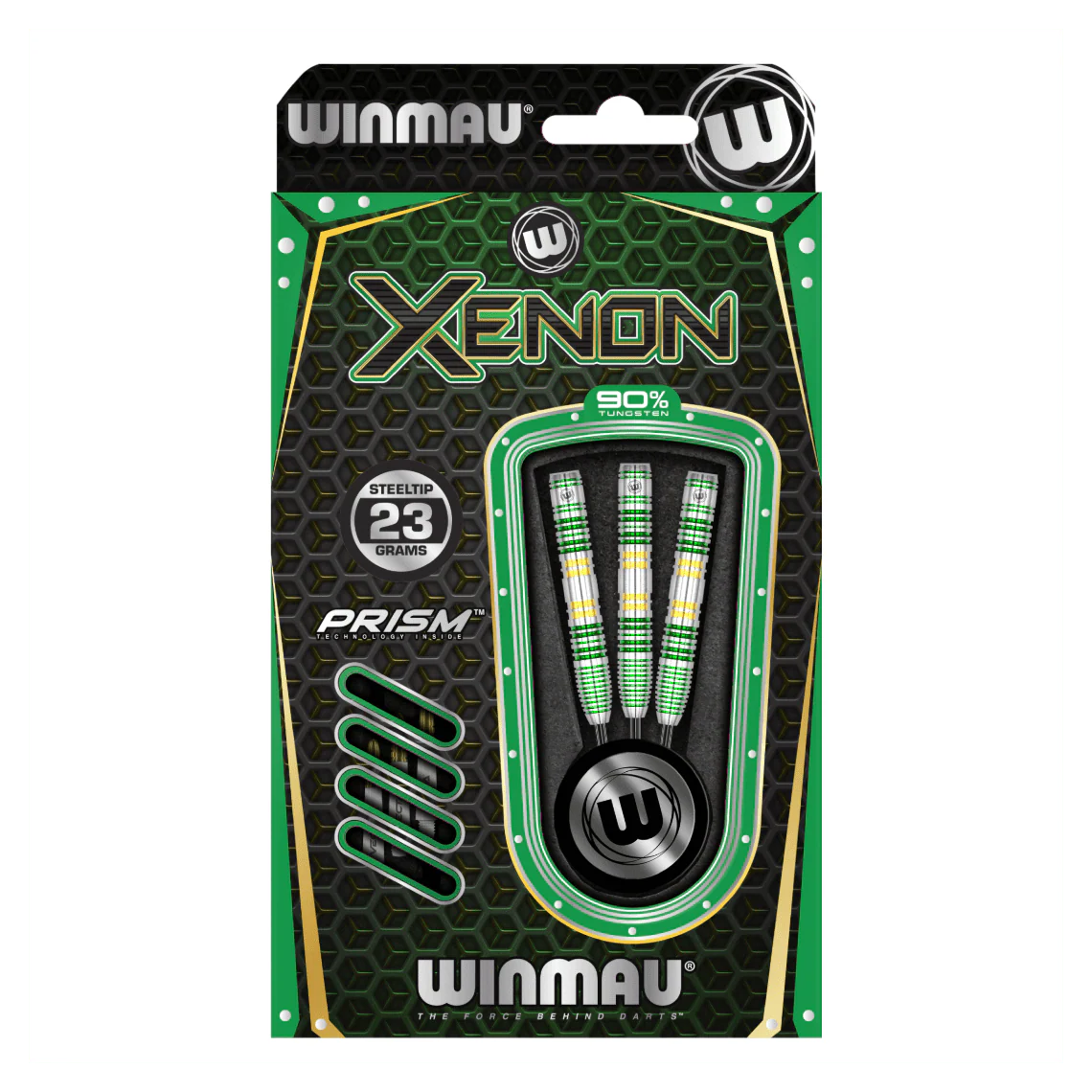 Winmau Xenon 90% Tungsten Darts 23g - Image 4